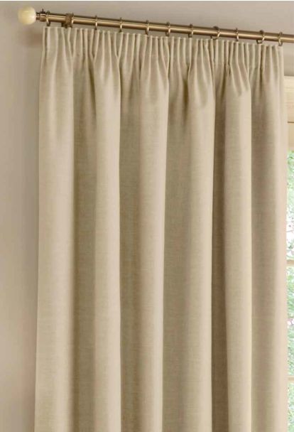 Tape top curtains