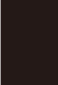 Waters Dark Chocolate plain roller blinds - small