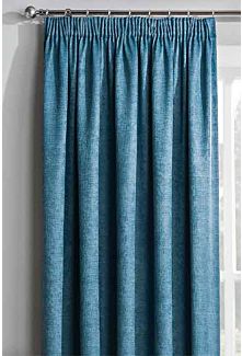 Monza Teal Thermal Curtains - Small