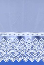 Juliet White Net Curtains - Woodyatt Curtains